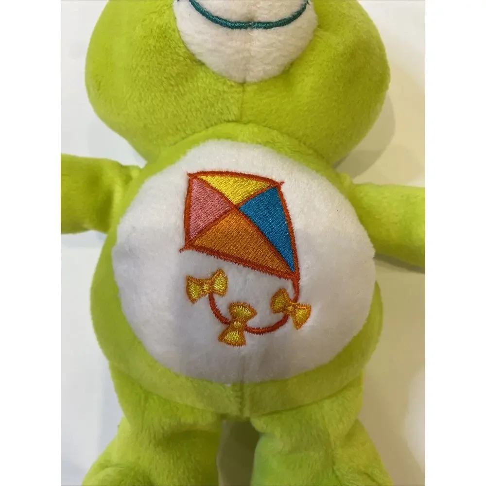 Care Bears Plush Kite Bright Green Do Your Best Teddy Bear 8